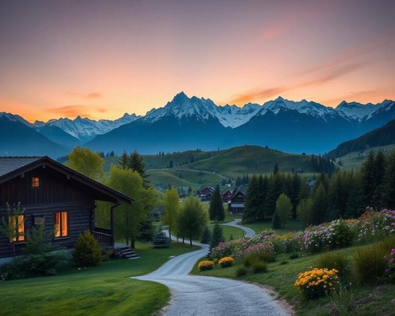 Warum wirken Alpenorte beruhigend?