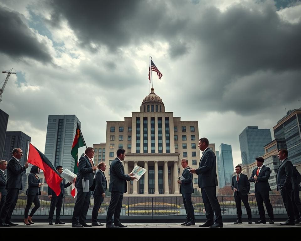 Wodurch entstehen internationale Spannungen?