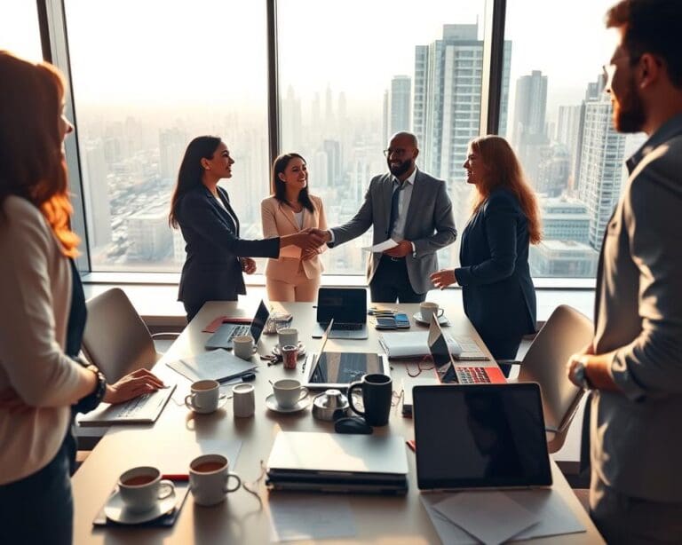 Wodurch entstehen starke berufliche Netzwerke?