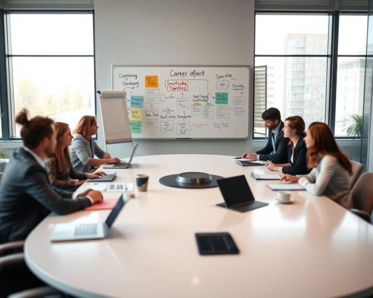 Wodurch hebt man sich beruflich ab?