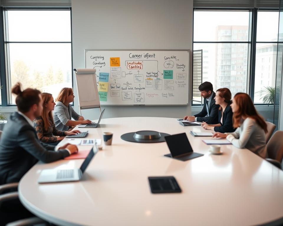 Wodurch hebt man sich beruflich ab?