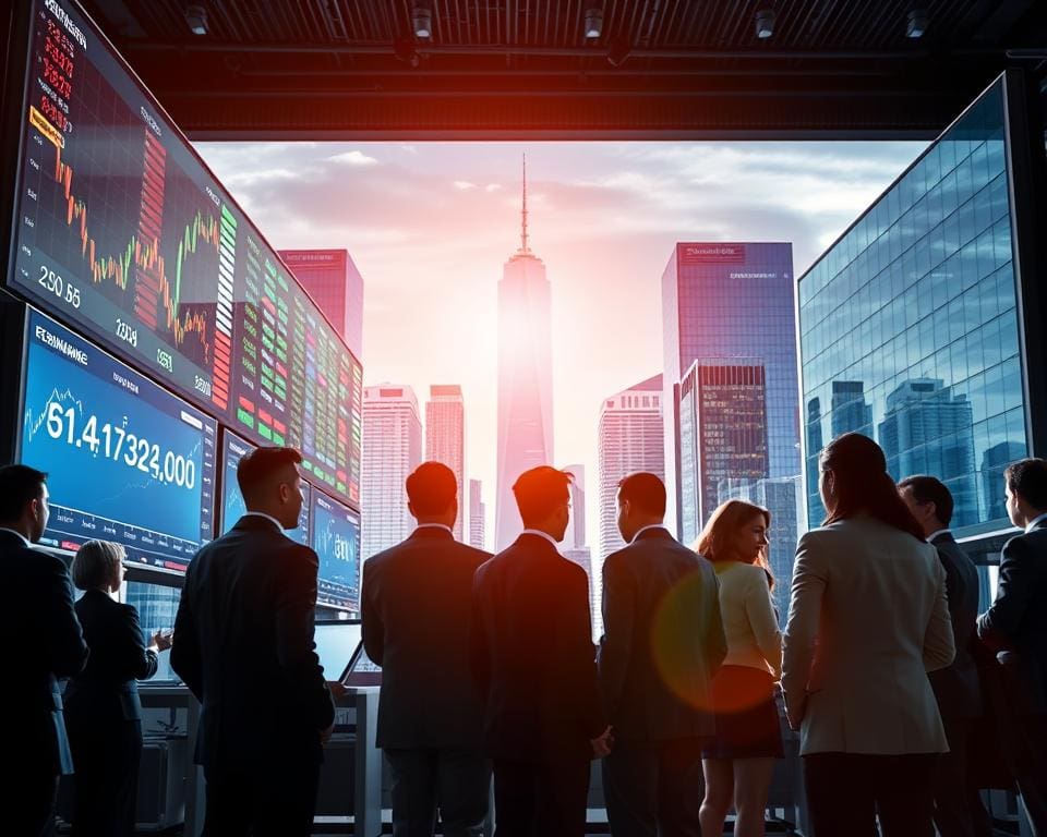 Womit erklärt man starke Marktbewegungen?