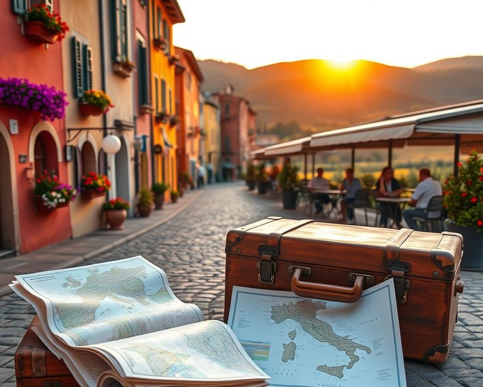 Womit startet man eine Reise durch Italien?