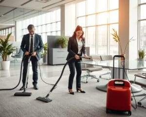 Reinigungsservice für Bürogebäude