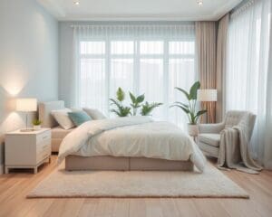 Wie gestaltet man ein ruhiges Schlafzimmer?