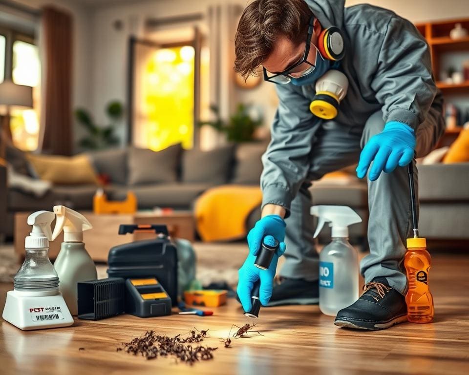 Wie hilft ein Schädlingsbekämpfer?