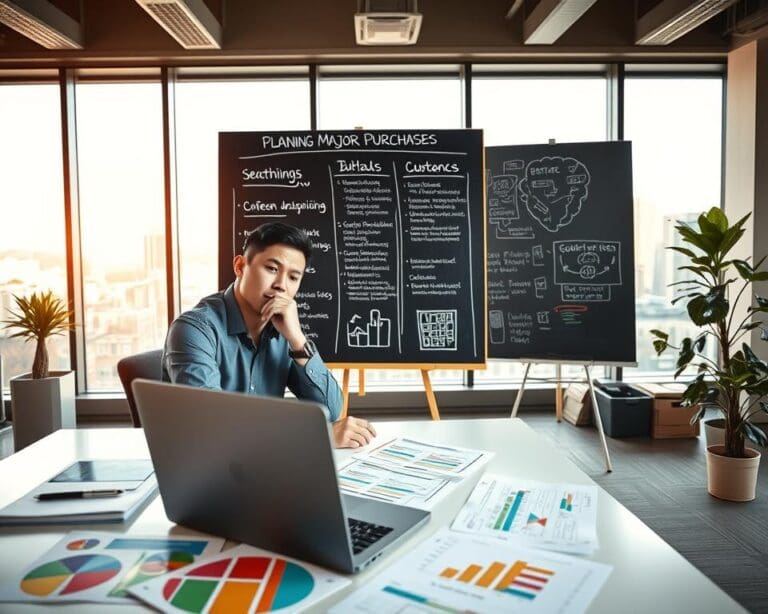 Wie plant man größere Anschaffungen sinnvoll?