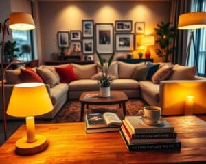 Wie richtet man ein gemütliches Wohnzimmer ein?