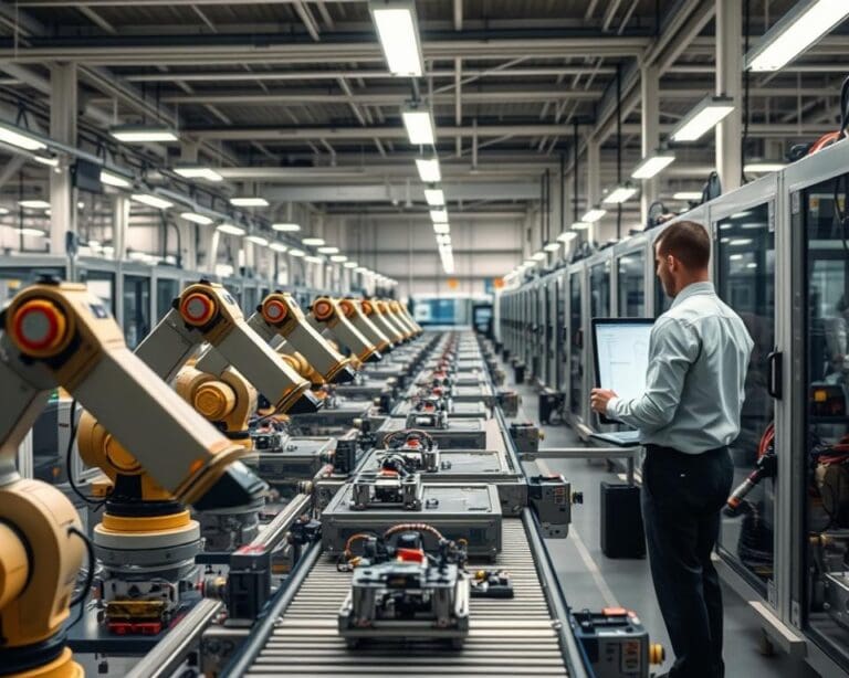 Was leisten Maschinen in der Serienproduktion?