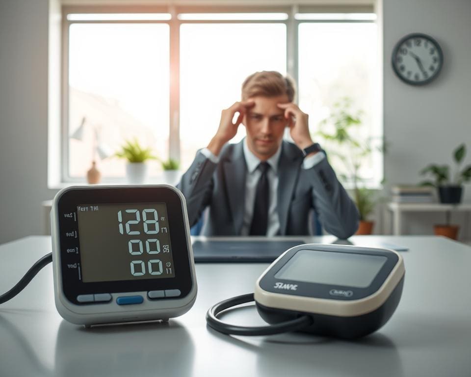 Wie beeinflusst Stress den Blutdruck?