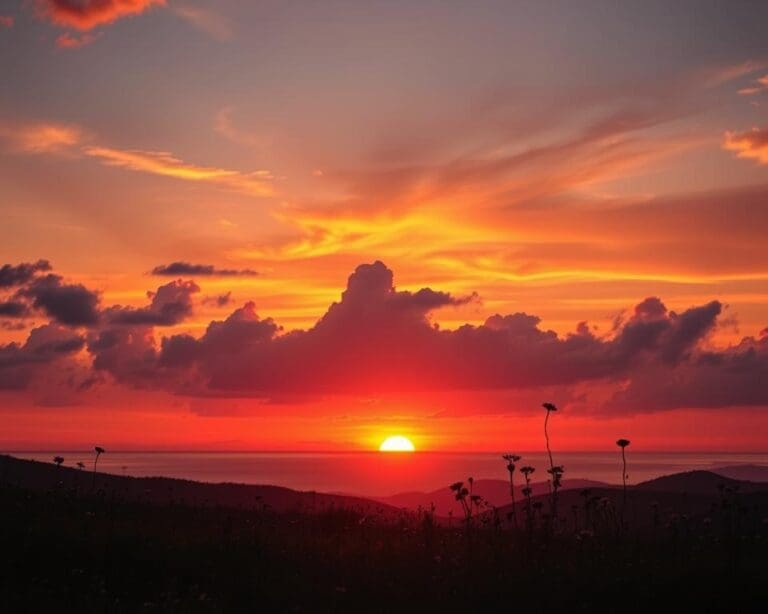 Warum sind Sonnenuntergänge so geschätzt?