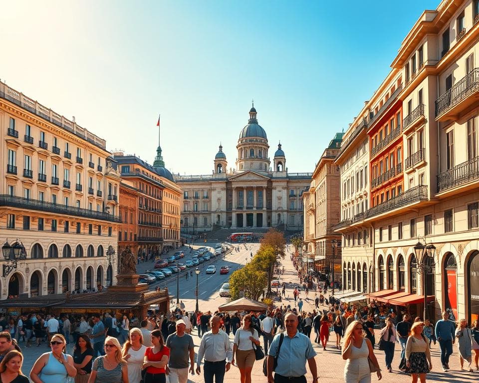 Welche Sehenswürdigkeiten prägen Madrid?