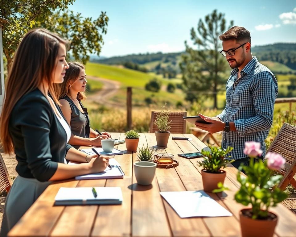 Wie entwickelt man neue Routinen im Süden?