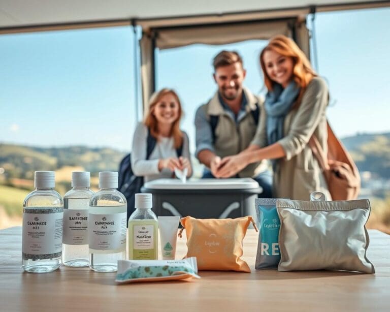 Hygiene auf Reisen