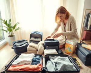Kleidung packen