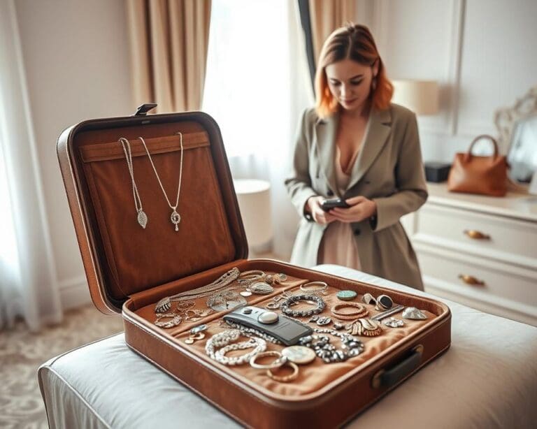 Schmuck auf Reisen