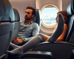 Kompressionsstrümpfe Flug