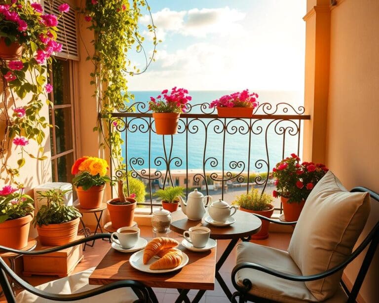 mediterraner Balkon