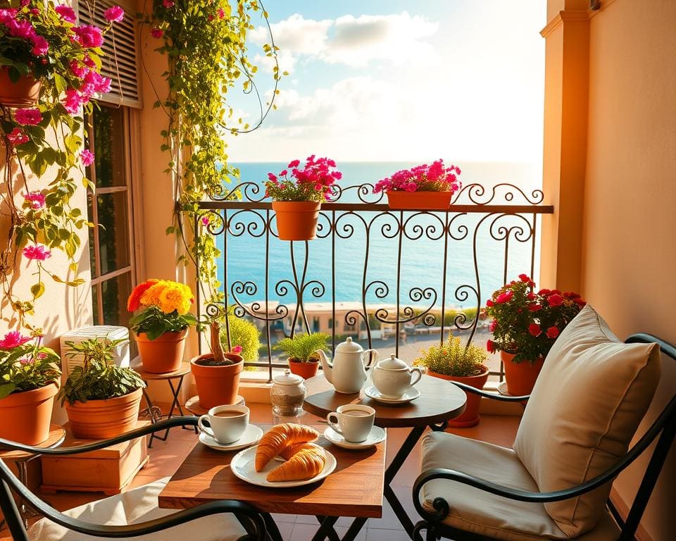 mediterraner Balkon